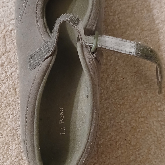 Women's LLBEAN MaryJanes Suede/Leather size 9M Sage Green - Picture 4 of 8